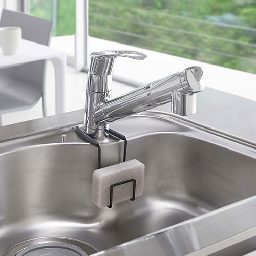 スポンジラック シンクラック スポンジ置き キッチン収納 蛇口にかけるスポンジホルダー 山崎実業 タワー 生活雑貨 ココ笑店 Yahoo 店 通販 Yahoo ショッピング