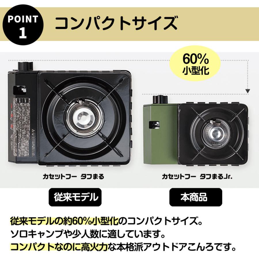 Iwatani（イワタニ） カセットガス カセットフー タフまるJr. CB-ODX