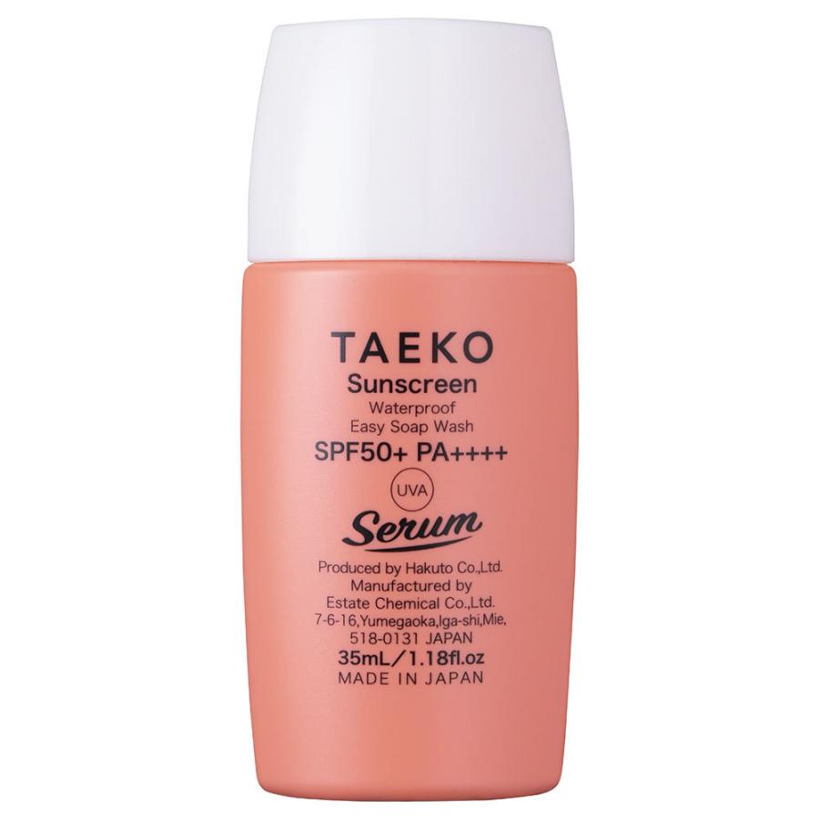 日焼け止め 顔 spf50 TAEKO サンスクリーン｜s-zakka-show