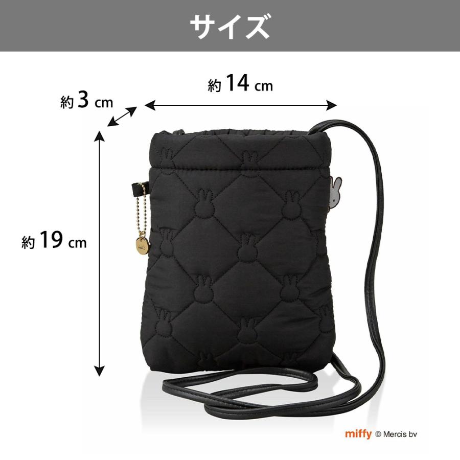 Siffler（シフレ） ミッフィー ミニショルダー キルティング miffy