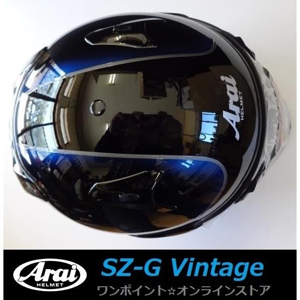 ☆アライ限定☆SZ-G VINTAGE☆BL/59-60☆本物塗装 : arai-szg-bl-60