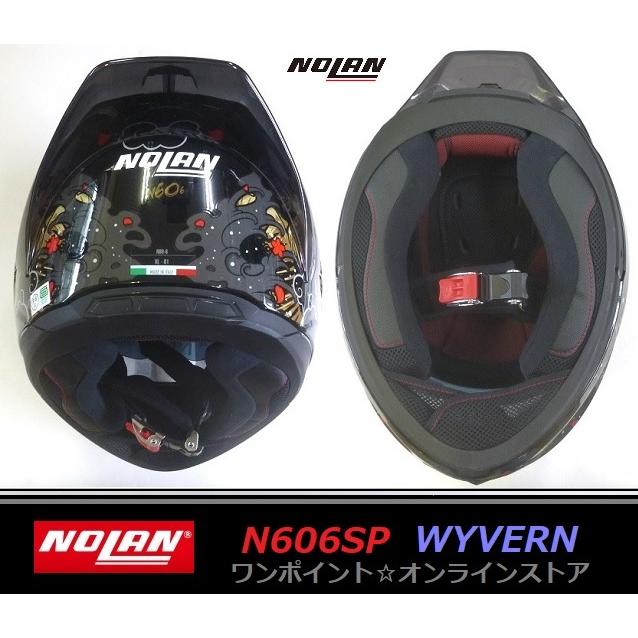 NOLAN ☆NOLAN☆N606SP☆ワイバーン☆BK/XL☆ : ワンポイント NOLAN ☆NOLAN☆N606SP☆ワイバーン☆BK/XL☆ : ワンポイント