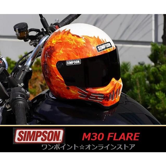 SIMPSON(バイク) ☆SIMPSON☆M30 FLARE☆WT/60☆ : ワン SIMPSON(バイク) ☆SIMPSON☆M30 FLARE☆WT/60☆ : ワン