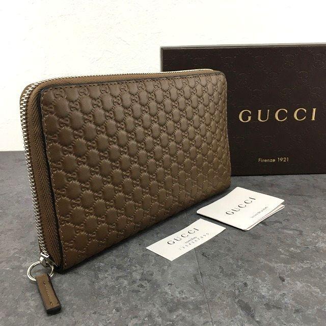 グッチシマ 送料込み！ 未使用品 GUCCI ジップウォレット 391465 