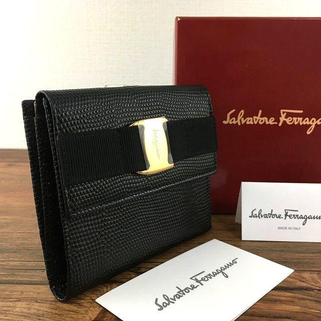 ☆送料無料☆ 未使用品 Salvatore Ferragamo コンパクトウォレット  