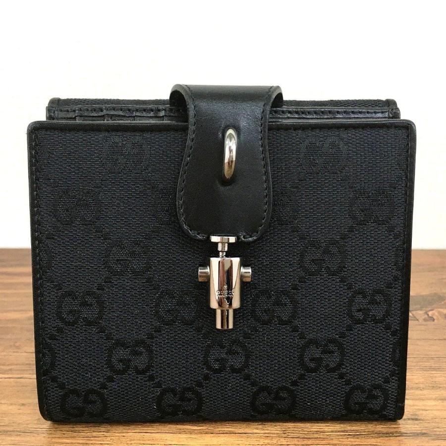 高評価のクリスマスプレゼント The Jackie 109342 二つ折り財布 GUCCI 極美品 送料込み！ 1961 小物