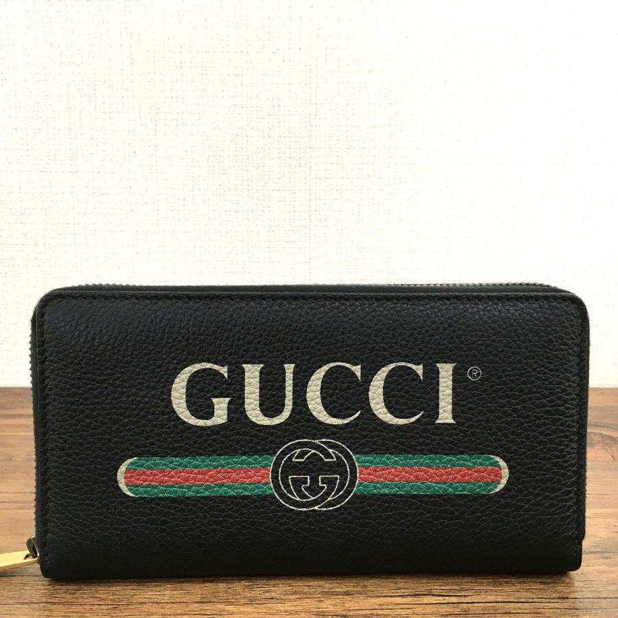 未使用品 GUCCI ラウンドファスナー長財布 496317 266-