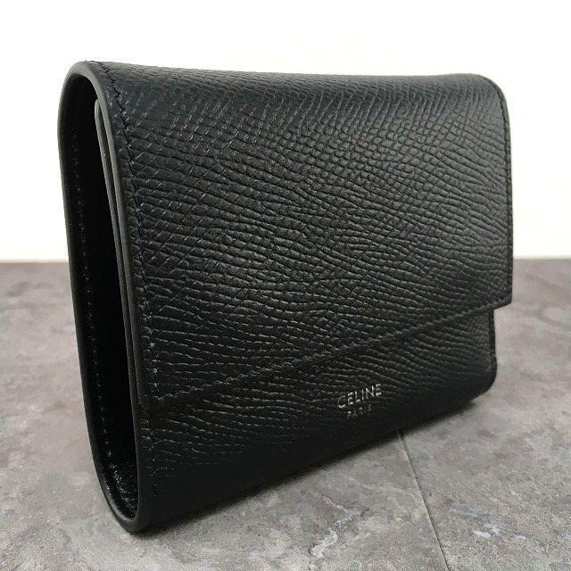 CELINE 送料込み! 美品 三つ折り財布 スモール トリフオールド CELINE 送料込み! 美品 三つ折り財布 スモール トリフオールド