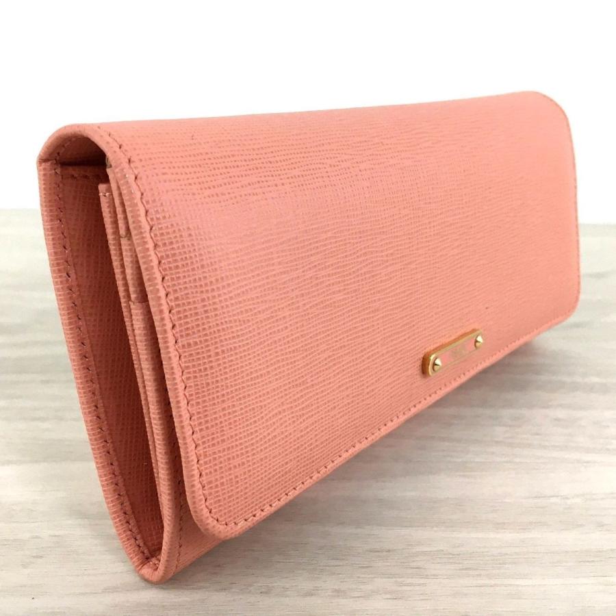 FENDI 送料込み! 未使用品 長財布 ピンク系 8M0251 ロゴ FENDI 送料込み! 未使用品 長財布 ピンク系 8M0251 ロゴ
