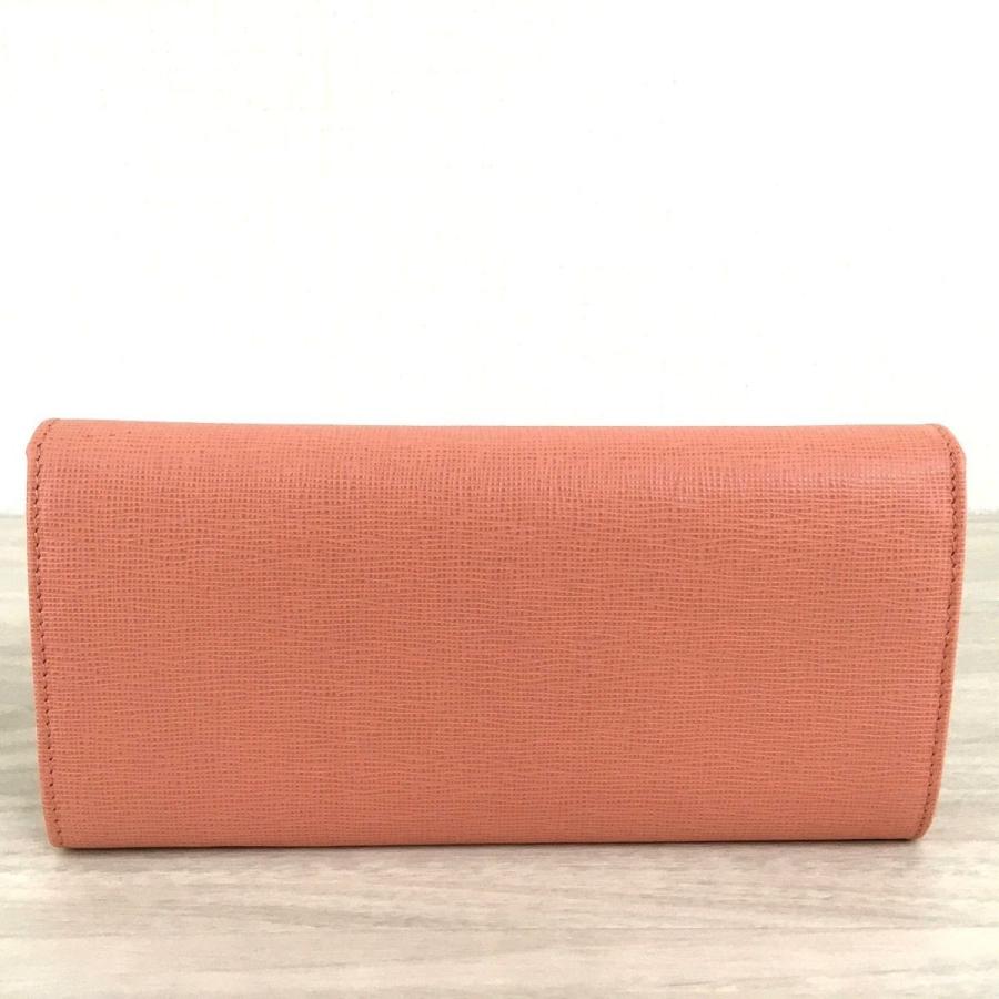 FENDI 送料込み! 未使用品 長財布 ピンク系 8M0251 ロゴ FENDI 送料込み! 未使用品 長財布 ピンク系 8M0251 ロゴ