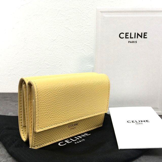 CELINE 送料込み！ 極美品 コンパクトウォレット フォールデット  