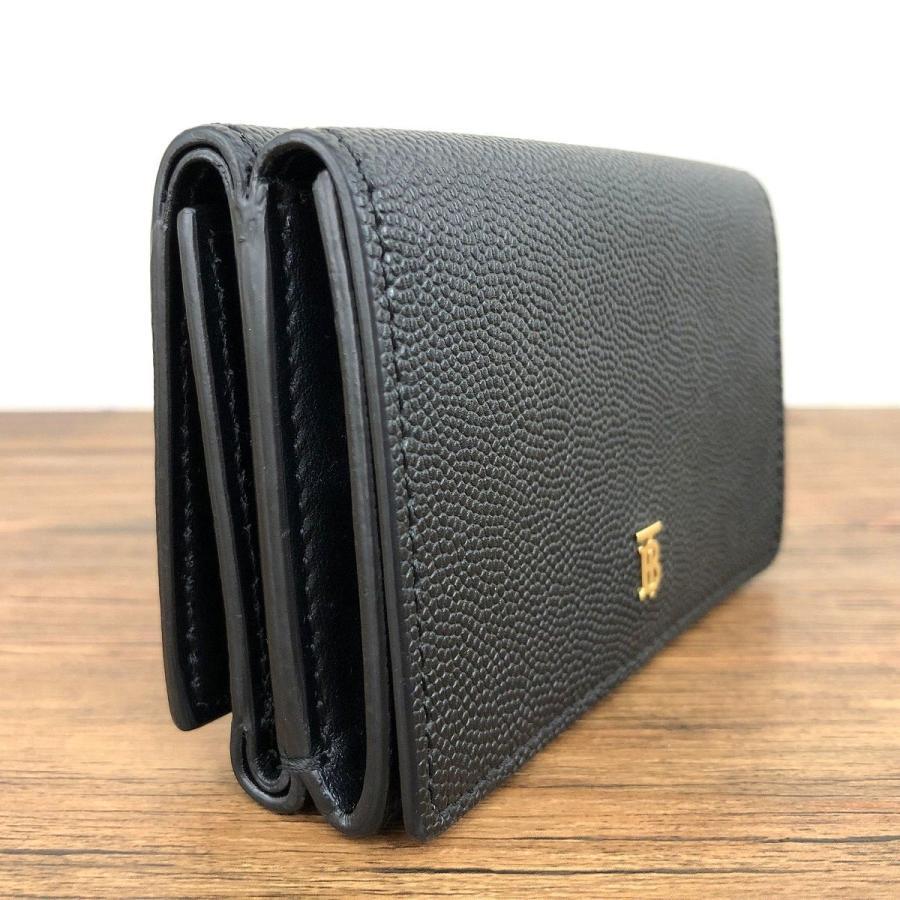 未使用品 BURBERRY コンパクトウォレット 黒 409-