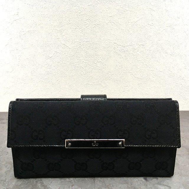 GGキャンバス 送料込み! 未使用品 GUCCI 長財布 112715 GGキャンバス 送料込み! 未使用品 GUCCI 長財布 112715