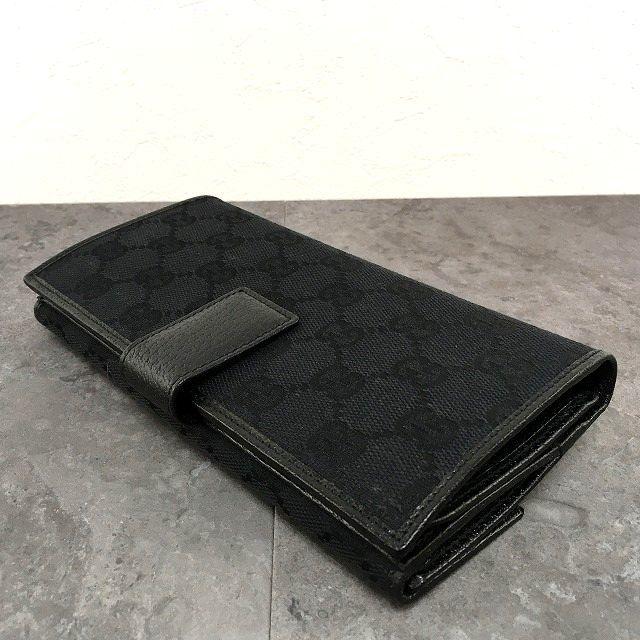 GGキャンバス 送料込み! 未使用品 GUCCI 長財布 112715 GGキャンバス 送料込み! 未使用品 GUCCI 長財布 112715
