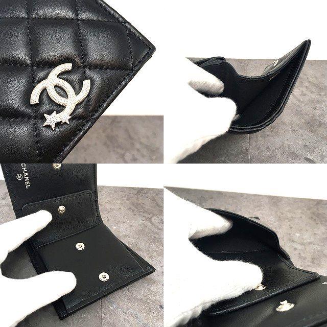 マトラッセ 送料込み! 未使用品 CHANEL コンパクトウォレット マトラッセ 送料込み! 未使用品 CHANEL コンパクトウォレット