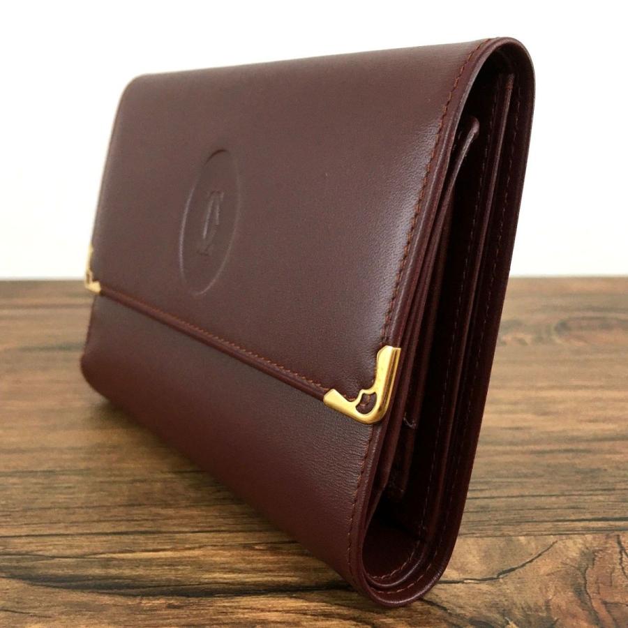 極美品 Cartier 三つ折り財布 マストライン 87 - 通販 - itswrap.com.br