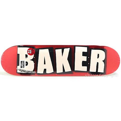 ベイカー ブランド ロゴ Baker Brand Logo スケートボード スケボー デッキ 板 チーム Deck Skate カラー Red Foil サイズ 8 25x32 03 01 0813 S3store 通販 Yahoo ショッピング
