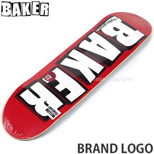 ベイカー ブランド 最大72％オフ ロゴ BAKER BRAND LOGO スケボー スケートボード デッキ DECK サイズ:8.6×32.25 SKATEBOARD いいスタイル カラー:White