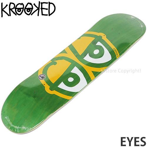 クルキッド アイズ Krooked Eyes スケートボード スケボー ストリート デッキ 板 Skateboard Deck カラー Green サイズ 8 06 1002372408 Grn S3store 通販 Yahoo ショッピング