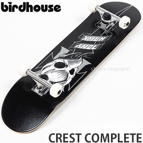2592円 売れ筋がひ バードハウス コンプリート Birdhouse Crest Complete スケートボード スケボー 完成品 初心者 Skateboard カラー Black サイズ 8 0quot