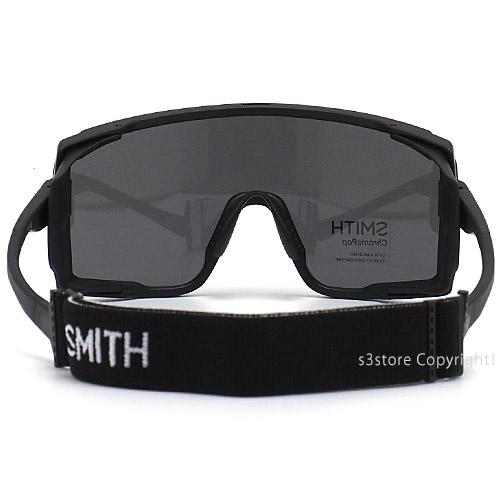 スミス パシュート SMITH PURSUIT スノーボード スキー サングラス ゴーグル 釣り サーフ 調整可能 F:MATTE BLACK L:CHROMAPOP BLACK BLACK