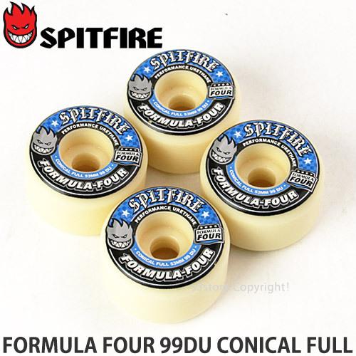 格安 スピットファイヤー フォーミュラーフォー コニカル フル Spitfire Formula Four 99d Conical Full スケートボード