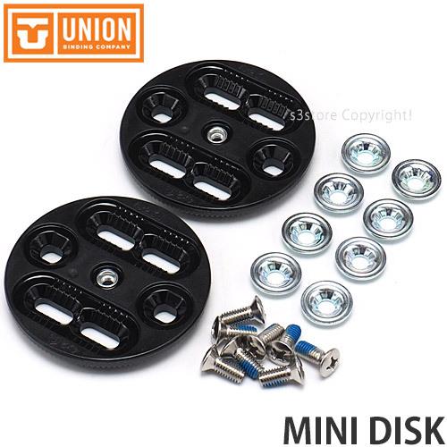 ユニオン ミニ ディスク UNION MINI DISK ビンディング バインディング パーツ スペア スノーボード スノボ SNOW カラー