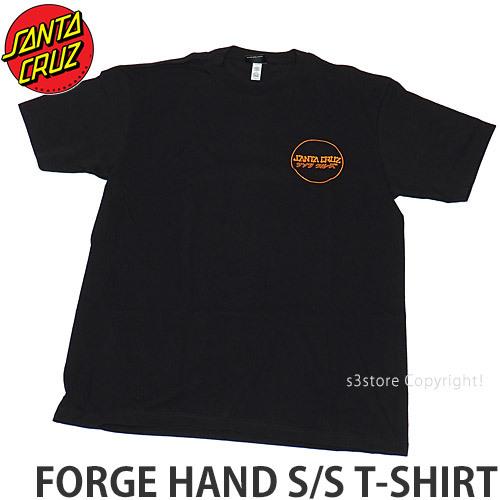 サンタ クルーズ フォージ ハンド Tシャツ SANTA CRUZ HAND S/S TSHIRT 半袖 トップス ストリート スケボー カラーBlack 44155401