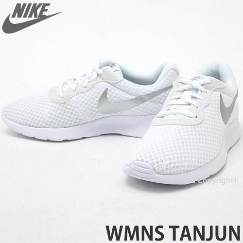 ナイキ ウィメンズ タンジュン Nike Wmns Tanjun スニーカー シューズ レディース 軽量 通気性 クッション性 Color ホワイト Mシルバー 101 S3store 通販 Yahoo ショッピング