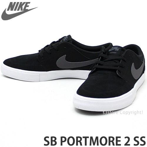 ナイキ エスビー ポートモア Nike Sb Portmore 2 Ss メンズ スニーカー スケートボード シューズ スケシュー Color ブラック ダークグレー 0266 001 S3store 通販 Yahoo ショッピング