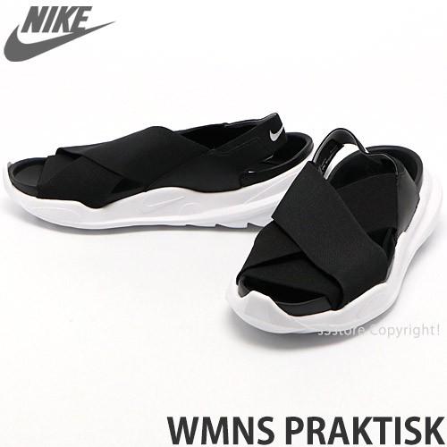 ナイキ プラクティスク Nike ウィメンズ Praktisk サンダル スリッパ レディース コーディネート ファッション カラー ブラック ホワイト Ao2722 002 S3store 通販 Yahoo ショッピング