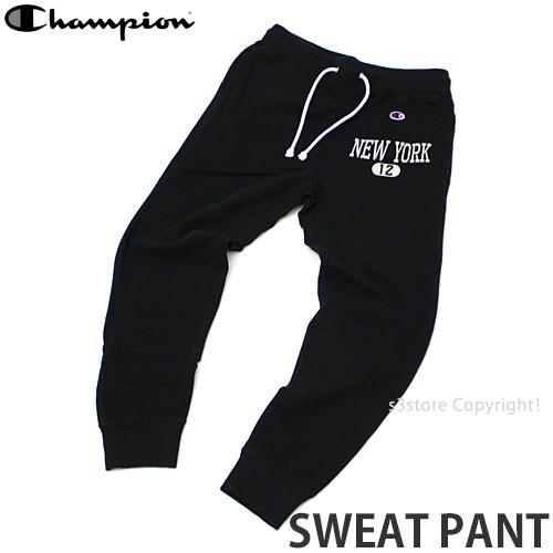 正規品 チャンピオン スウェット パンツ Champion Sweat Pant レディース ボトム テーパード 九分丈 コーデ スポーツ カラー ブラック Cw L1 090 S3store 通販 Yahoo ショッピング