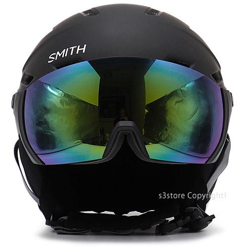 2324 スミス SMITH SURVEY MIPS スノーボード ヘルメット ゴーグル 一体型 カラーMATTE BLACK