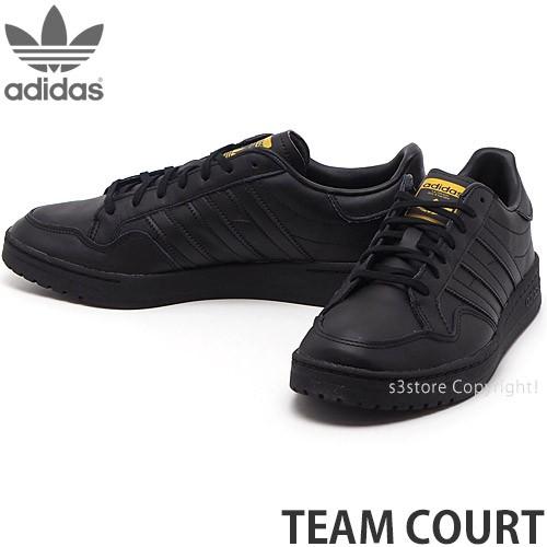 アディダス チーム コート Adidas Team Court スニーカー メンズ シューズ 靴 カラー コアブラック フットウェアホワイト Ef6050 S3store 通販 Yahoo ショッピング