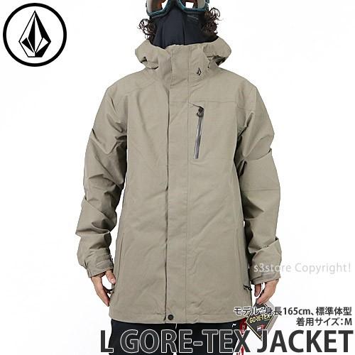 21model ボルコム L ゴアテックス ジャケット Volcom L Gore Tex Jacket model スノーボード スノボー スノーウェア ウエア メンズ Col Teak G Tek S3store 通販 Yahoo ショッピング