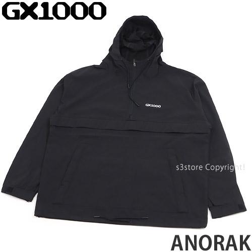 ジーエックスセン アノラック GX1000 ANORAK ジャケット プルオーバー フード トップス ストリート スケボー スケートボード  Col:Blk :gsj202-anrk-001:s3store - 通販 - Yahoo!ショッピング