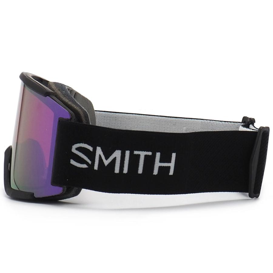 2324 スミス アジアンフィット ゴーグル SMITH SQUAD XL ASIAN FIT GOGGLE スノボ 2024 BLACK