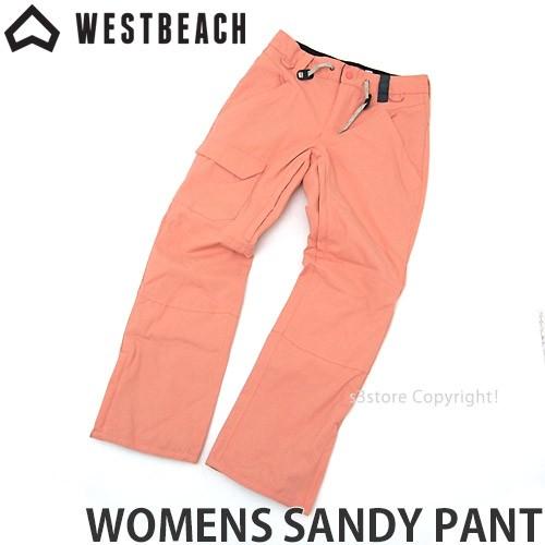 ウエストビーチ ウィメンズ サンディー セール品 パンツ WESTBEACH WOMENS SANDY スノボ PANT 開店記念セール！ 国内正規品 スノーボード カラー:BLUSH レディース