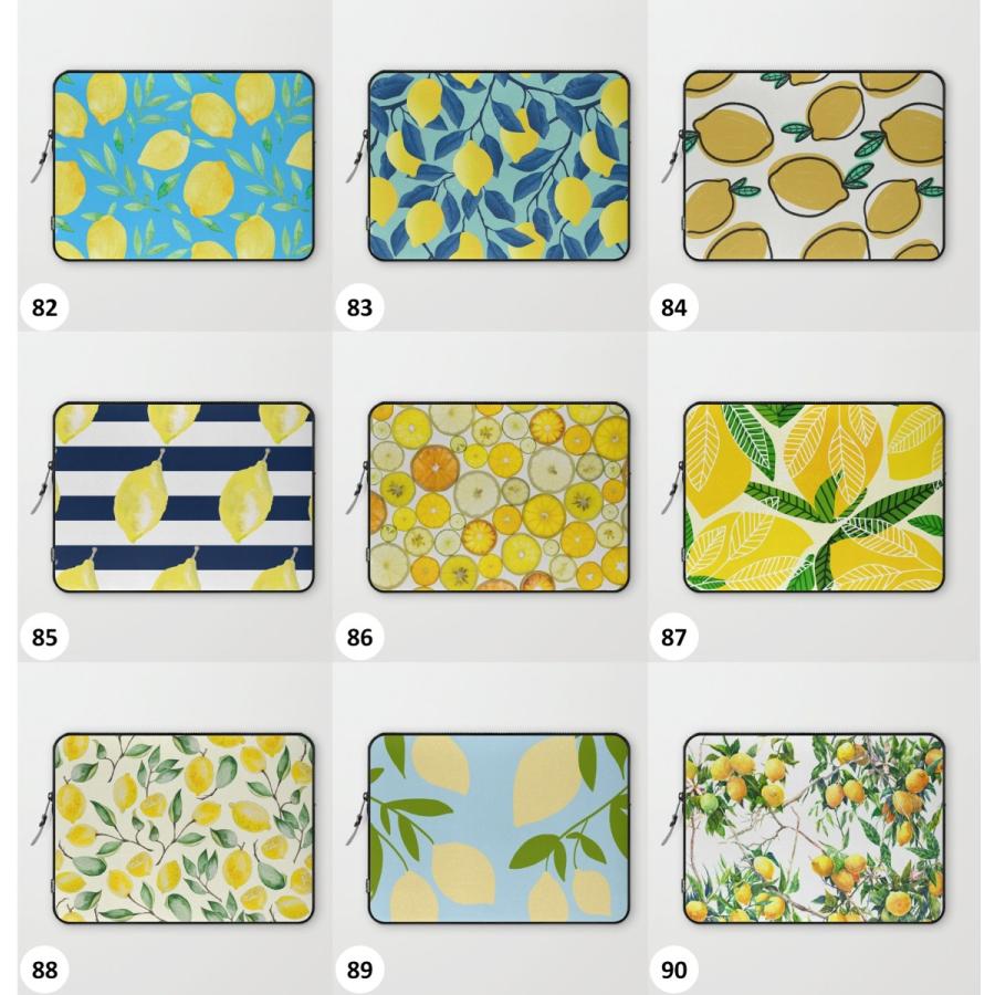 ノートパソコンケース パソコンケース PCバッグ バッグ 選べる99デザイン レモン柄 Lemonフルーツ柄 特集 ソサエティシックス