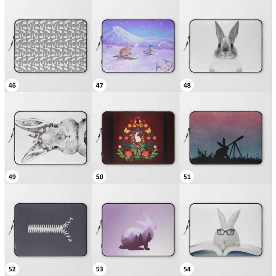 パソコンケース◆162種類◆うさぎ 兎 ラビット Rabbit Bunny ノートパソコンケース パソコンケース PCバッグ バッグ 選べる99