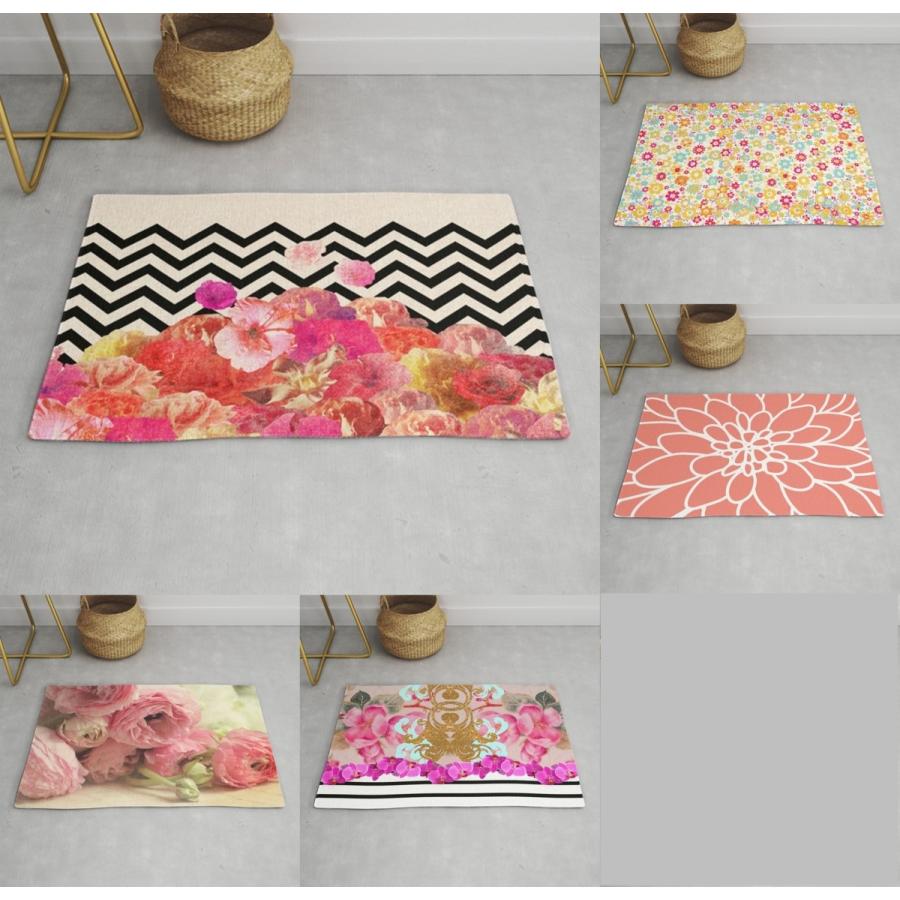 ラグ ラグマット カーペット リビングマット おしゃれ S：約60cm × 約