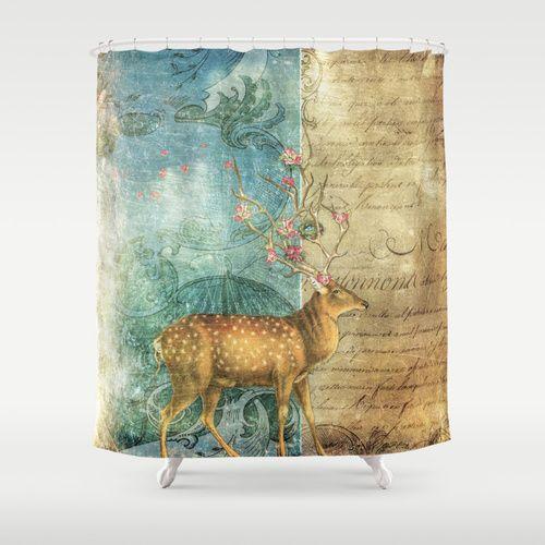 ソサエティシックス Society6 ブランド シャワーカーテン サイズ：約188cm × 約180cm デザイナー 188 180 おしゃれ