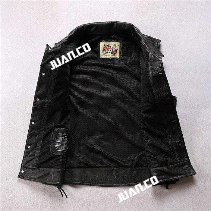 【ラスト1点】 レザーベスト メンズファッション バイク革ベスト パンク風 ライダーメンズ ラム革バイクベスト ライダースベスト 【2021356798】(11942円)