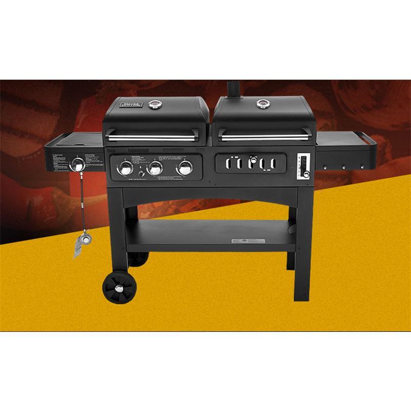 ［即日発送］ 中型BBQ炭火焼きガスグリル 家族3人?8人ぐらい最適 楽しいバーベキューガスグリル 【CE4315341872】(155675円)