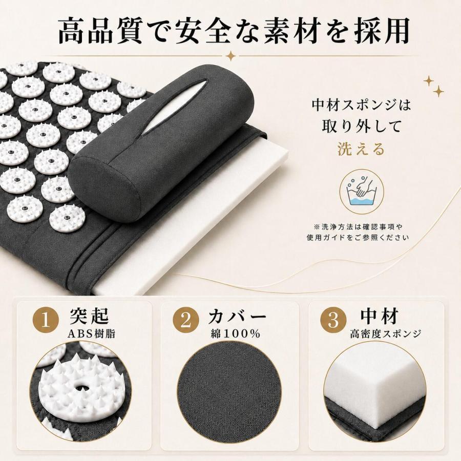 シャクティマット シャクティ 枕 指圧マット マッサージ ツボ押し