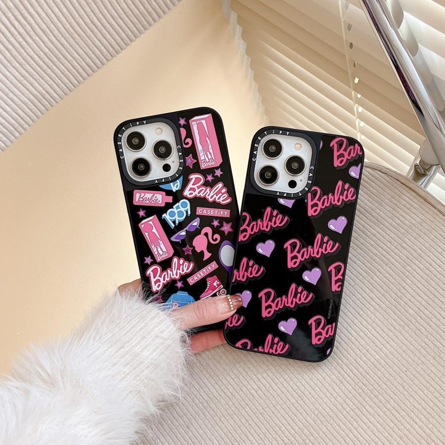 スマホケース casetify バービー 鏡面 ファッション ピンク 耐衝撃 インスタ ins アイフォンケース iphone11 iphone12 iphone13 iphone14｜saami-store｜04