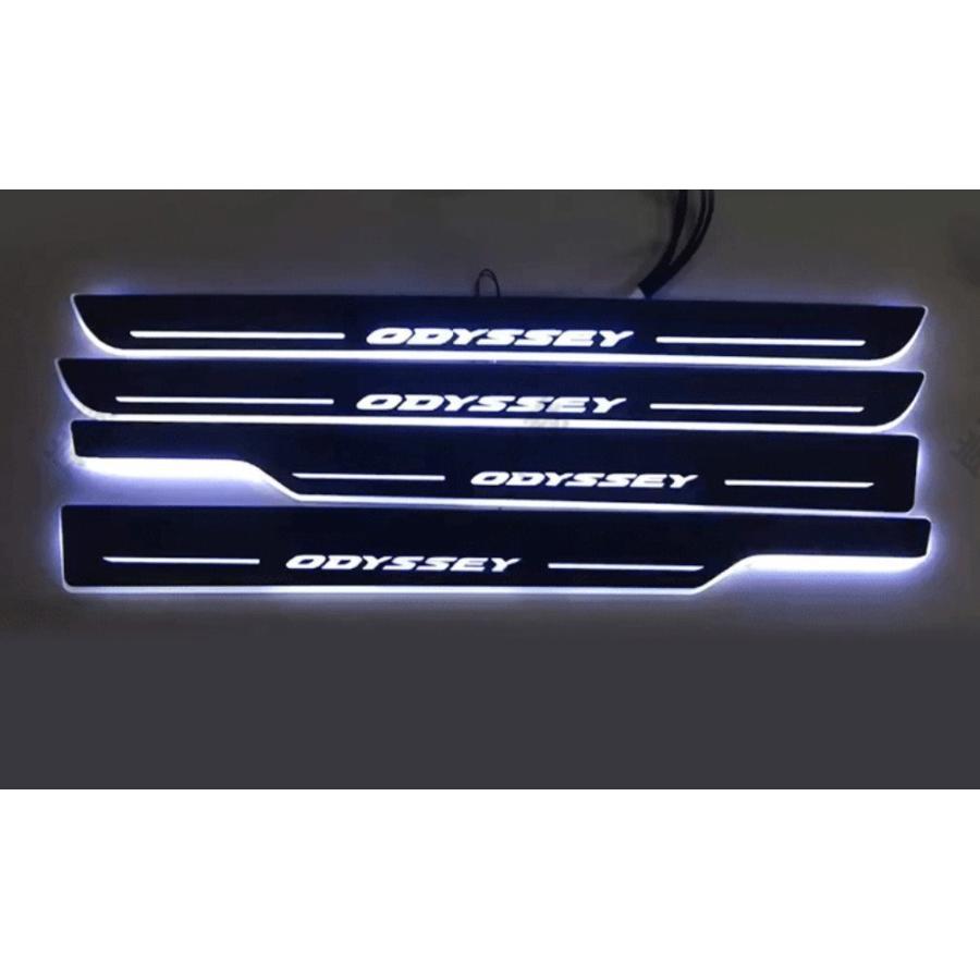 ホンダ LED サイドスカッフプレート【ホンダ オデッセイ HONDA ODYSSEY 