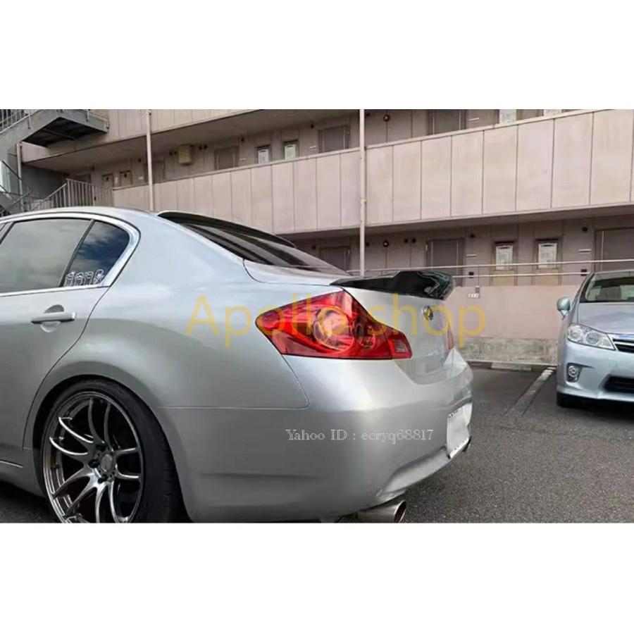 リアカーボントランクスポイラー V36 スカイライン 2009y?13y 4D リアカーボントランクスポイラー V36 スカイライン 2009y?13y 4D