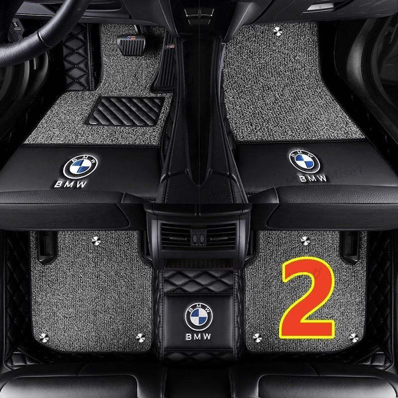 BMW X3 F25 G08 G01 F97 F25 2010 20i 25i 30i 28i 35i M40i ロゴ ダブルレイヤー フロアマット トランクマット 前後座席 右ハンドル用｜saami-store｜03
