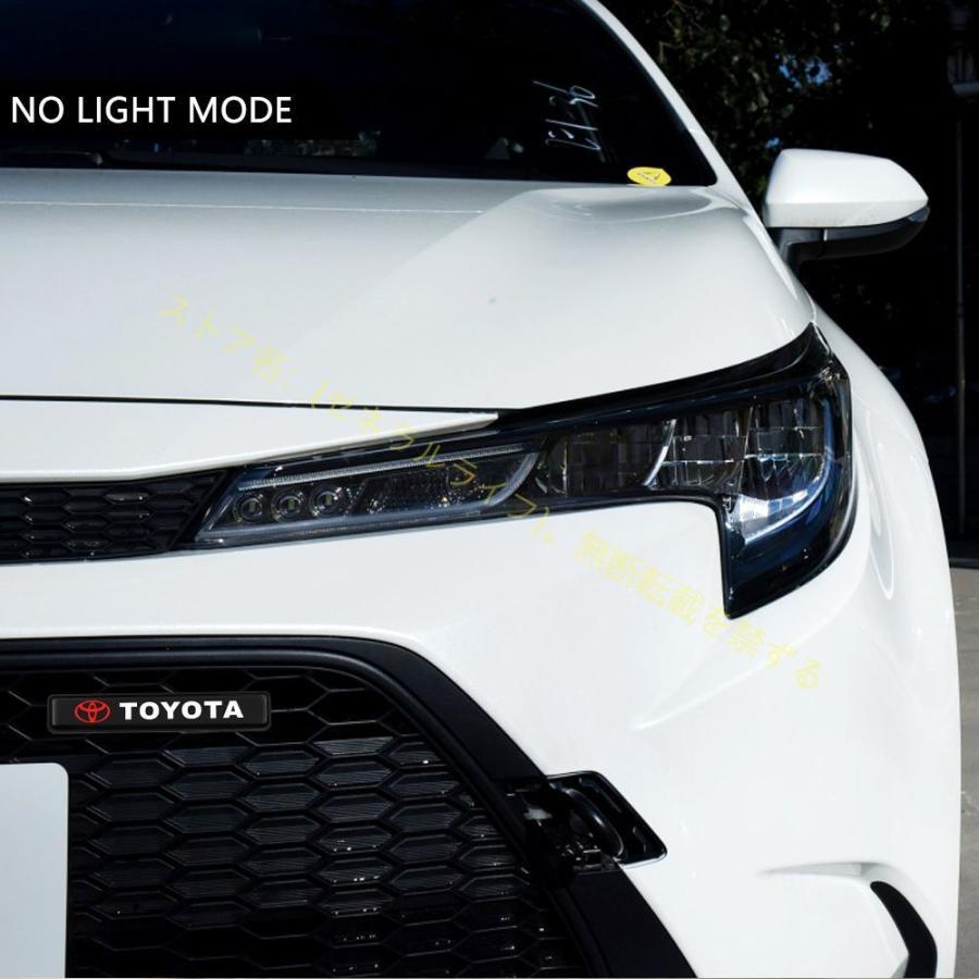 点灯確認済 トヨタ Toyota LED エンブレム グリルバッジ 光るエンブレム｜saami-store｜07